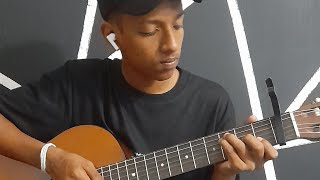 මිහිරාව ආවා Nisula Bimsath Guitar cover [upl. by Airoled978]