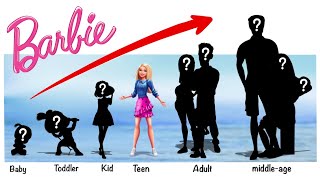 Barbie Growing Up  Fashion Wow [upl. by Ahseekat621]