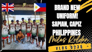 VLOG 235 I PURCHASED BASKETBALL JERSEYS FOR MY CONSTRUCTION TEAM TO WEAR What do you think [upl. by Georgeanna]