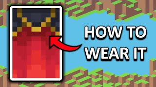 How To Wear The Migration Cape  Minecraft [upl. by Ravid24]