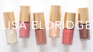 New Lisa Eldridge Glosses  Swatching Six Shades and Comparing Colours  AD [upl. by Cooper]