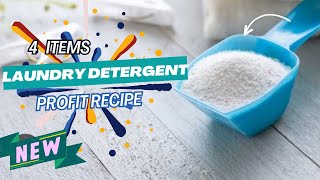 HOW TO MAKE POWDER DETERGENT FOR PROFIT [upl. by Cissie]