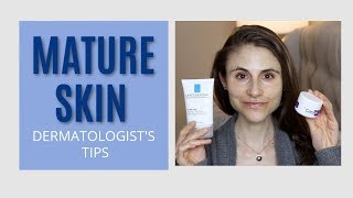 MATURE SKIN CARE A DERMATOLOGISTS TIPS DR DRAY [upl. by Bilbe]