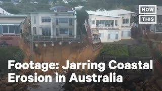 Shocking Coastal Erosion in Wamberal Australia  NowThis [upl. by Bab400]