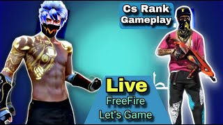 LIVE STREAM LETS GAME BR RANK GAMPLAY COME HEAR freefire [upl. by Novit]