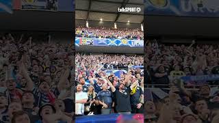 Fans Deliver INCREDIBLE Scotland National Anthem 😍🔊 [upl. by Kcirddehs]