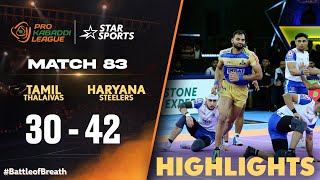 Haryana Steelers register their 12th win of the season  HIGHLIGHTS  ProKabaddiOnStar 2024 [upl. by Fiedler252]