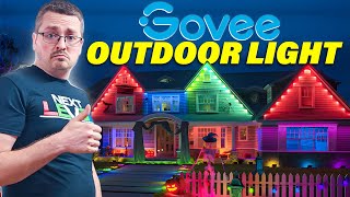 Installing GOVEE Permanent Outdoor Lights for YearRound Home Illumination [upl. by Enoval795]