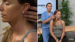 Tratamiento del dolor agudo de cuello o cervicales Ejercicio y movimientos suaves de cuello [upl. by Alyacim]