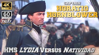 CAPTAIN HORATIO HORNBLOWER HMS Lydia Versus Natividad Remastered to 4K60fps UHD 👍 ✅ 🔔 [upl. by Burnside]