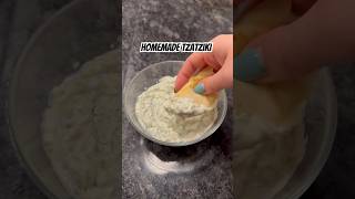 FRESH AND EASY HOMEMADE TZATZIKI  HOW TO MAKE TZATZIKI [upl. by Cadel191]