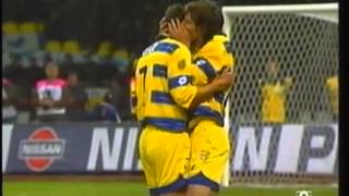 1999 May 12 Parma Italy 3 Olympique Marseille France 0 UEFA Cup [upl. by Annirok]