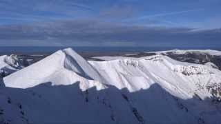 Le Mont Dore de la piste verte au ski de couloir [upl. by Thomas]