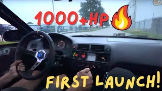 My first launch with my 1000hp civic AWD [upl. by Didi]