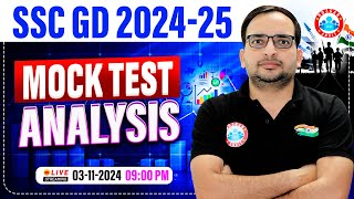 SSC GD 202425 Mock Test  SSC GD Mock Test Analysis  SSC GD 3 Nov Mock Test Solution By Ankit Sir [upl. by Whitcher172]