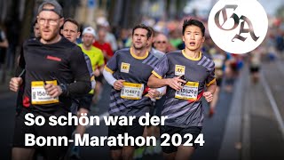 So schön war der BonnMarathon 2024 [upl. by Bibbie855]