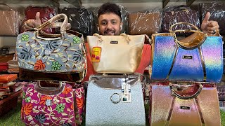 Wholesale market of partywear handbags [upl. by Myers]