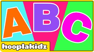 ABC Alphabet Song  Learn Alphabets A to Z  HooplaKidz [upl. by Nivar]