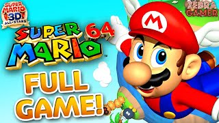 Super Mario 64 Full Game Walkthrough [upl. by Urita895]