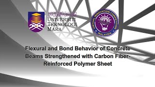 Virtual Innovation Compertion VIC 2024  Flexural and Bond Behavior of Concrete Beams  CFRP Sheet [upl. by Arej]