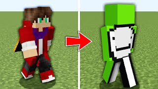 My Friend Fooled Me with SHAPESHIFT Mod in Minecraft [upl. by Odnarb430]