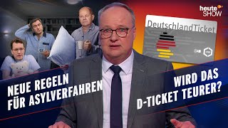 Asylpolitik War der Migrationsgipfel wirklich „historisch“  heuteshow vom 10112023 [upl. by Cristine]