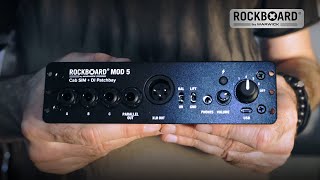 RockBoard® MOD 5 CAB SIM  DI PATCHBAY presented by Hans Platz from ‘Feuerschwanz‘ [upl. by Brande]