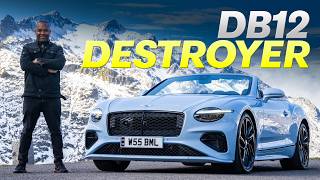 New Bentley Continental GTC Speed Review The DB12 Destroyer [upl. by Yggam]