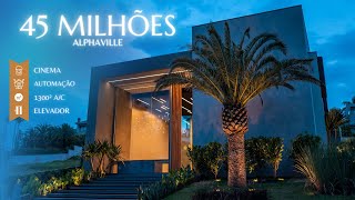 TOUR PELA CASA OAVE  ENTRAMOS NOS DETALHES DA CASA DE R 48 MILHÃ•ES NO TAMBORÃ‰ 2  ALPHAVILLE [upl. by Alf]