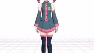 Teto Kasane Get Down MMD Model LinkDownload [upl. by Port]