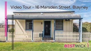 Video Tour of 16 Marsden Street Blayney [upl. by Ydroj]