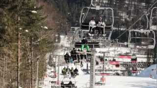 Jaworzyna Krynicka Ski Station official promo video HD  produced by ProWizja Studio 2012 [upl. by Assiar]