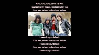 Ramones  quotI Wanna Be Sedatedquot  Loco Live [upl. by Earissed]