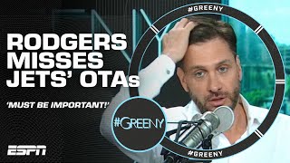 Greeny nearly enters CRISIS MODE upon learning of Aaron Rodgers unexcused absence  Greeny [upl. by Ayotas365]