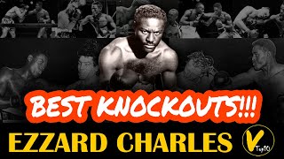 5 Ezzard Charles Greatest knockouts [upl. by Kesia]