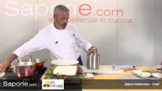 Saporiecom  Risotto agli spinaci e al Quartirolo Lombardo DOP [upl. by Hosbein]