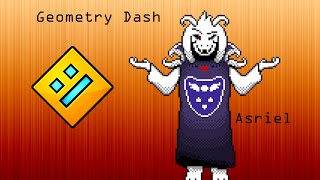 Geometry Dash  Asriel custom level [upl. by Arel]