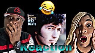 THIS IS SO HILARIOUS MAC DAVIS  ITS HARD TO BE HUMBLE REACTION [upl. by Nawak]