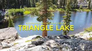 Desolation Wilderness  Triangle Lake  Backpacking Two Night Trip [upl. by Nnor]