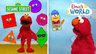 Sesame Street Learn STEM with Elmo  1 HOUR Elmos World Compilation [upl. by Alahc]