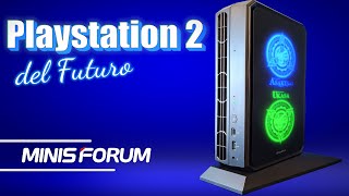 LA PLAYSTATION 2 DEL FUTURO 🟦 Minisforum AtomMan G7 PT [upl. by Ynaffi]