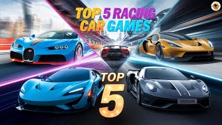 TOP 5 RACING CAR GAMES  OPEN WORLD CAR GAMES  KIPITOP GAMING [upl. by Reidar]