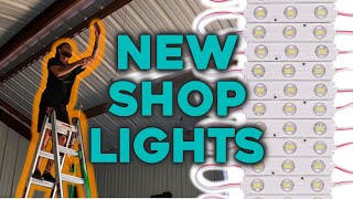 LED Sign Light in GarageShop [upl. by Baxie]