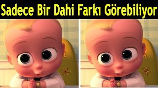 Sadece Dahiler 15 Fotoğraf Arasındaki Farkları Bulabilir Görsel Dikkat Testi [upl. by Curren]