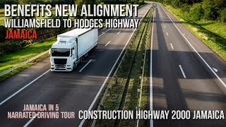 New Alignment Williamsfield to Hodges Highway Jamaica [upl. by Monsour]