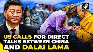 US Embassy Spokesperson calls for direct talks between Dalai Lama amp China [upl. by Pascasia]