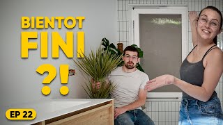 JOINTS DE COULEUR et BAC À PLANTES 🌱 La salle de bain est bientôt TERMINÉE  VLOG RÉNOVATION EP22 [upl. by Brosine635]