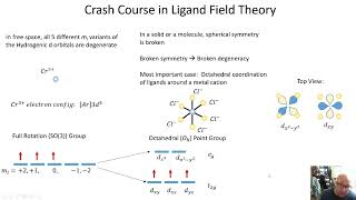 Zoology of Excitons 05 Ligand Field Excitons [upl. by Anayra]