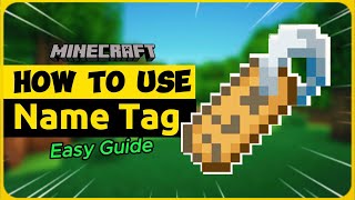 How To Use Name Tag in Minecraft  Quick amp Easy Guide [upl. by Rugg876]