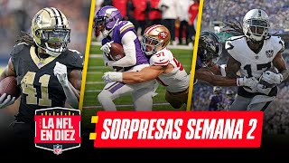 Lo Mejor de la Semana 2  NFL en 10 [upl. by Latoye]